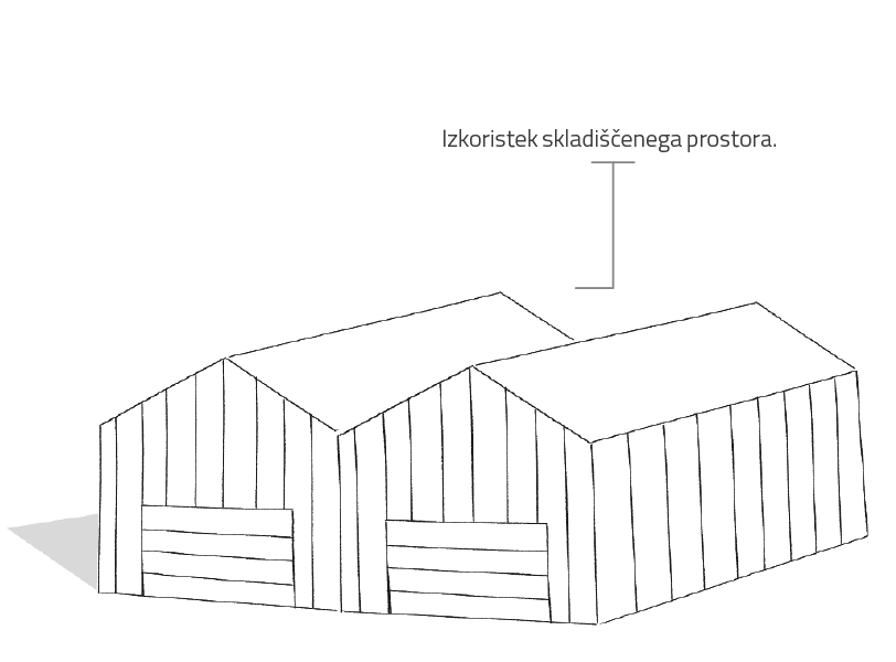 Jeklene (kovinske) konstrukcije Petrovič za poslovne prostore in skladiščne hale